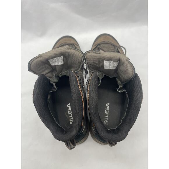 Salewa Men's Mountain Trainer Lite Mid GTX Hiking Shoe, Black, US 10.5 - Picture 10 of 10